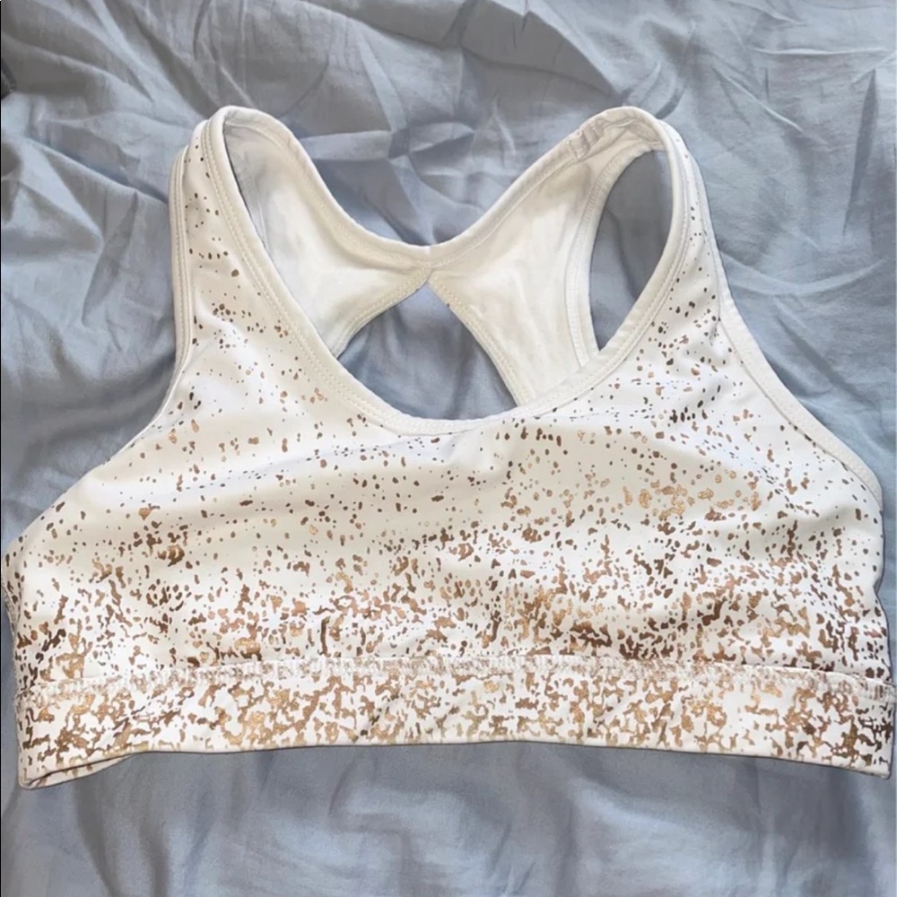 Buff bunny Rose Gold Sports Bra